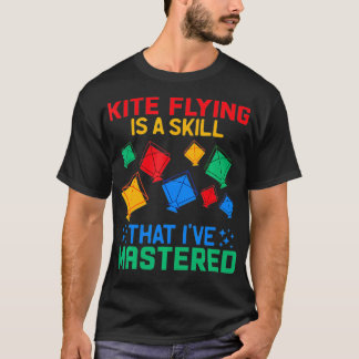 T-shirt Funny Kite Flying Tee Pour Les Amateurs De Kite Ho