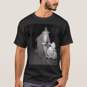 T-shirt Funny L O T. R Gan Dolf Wizard Panier Smeag