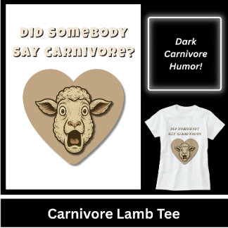 T-shirt Funny Lamb Meat Lover Gift