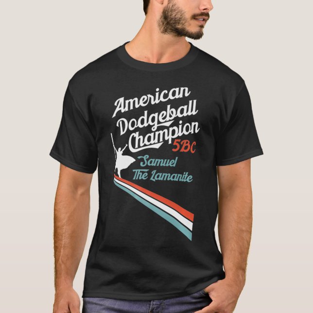 T-shirt Funny LDS Mormon Samuel le Lamanite Premium (Devant)