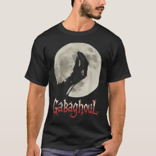 T-shirt Funny Lune à main Gabagool Halloween