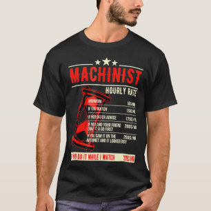 T-shirt Funny Machinist