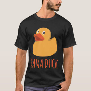 T-shirt Funny Mama Canard Caoutchouc Famille Ducky Convien