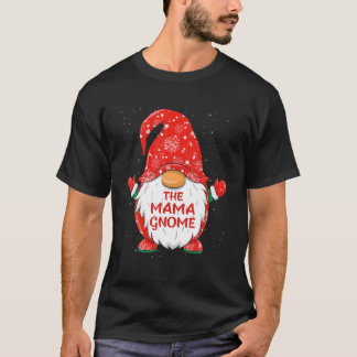 T-shirt Funny Mama Gnome Matching Family Christmas Pyjama