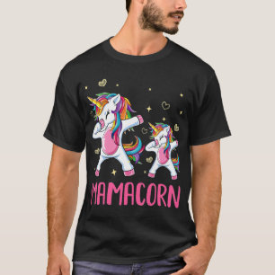 T-shirt Funny Mamacorn Unicorn Costume Maman Fête des mè