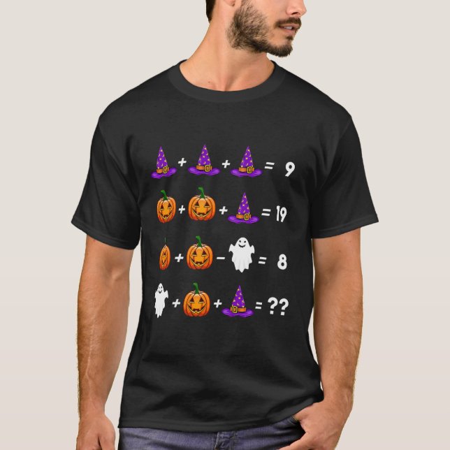 T-shirt Funny Math (Devant)