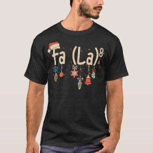 T-shirt Funny Math Père Noël Christmas FA (LA)8 For Math T