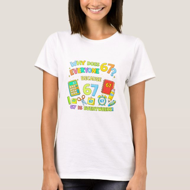 T-shirt Funny Maths Numbers Joke T Shirt for Kids (Devant)