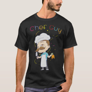 T-shirt Funny Mens Chef Design anniversaire garçon chef ch