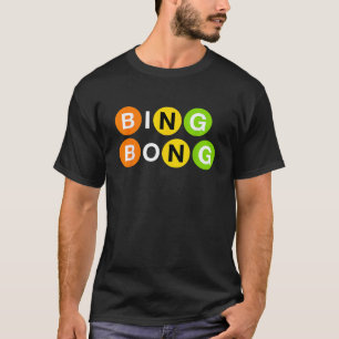 T-shirt Funny Métro NYC Bing Bong Rally T Shirt