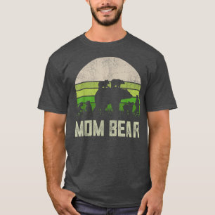 T-shirt Funny Mommy Shirt From Son Daughter, 6 Cubs Mom Be