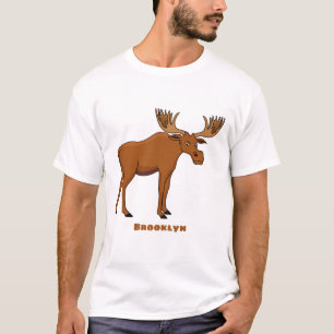 T-shirt Funny moose
