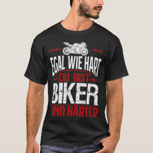 T-shirt Funny Motorcycle moker Noël cadeau manger ma pouss