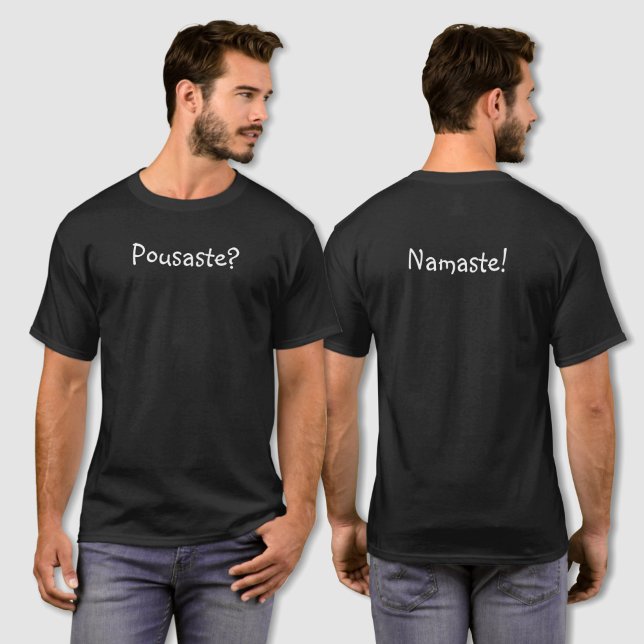 T-shirt Funny Namaste (Créateur téléchargé)