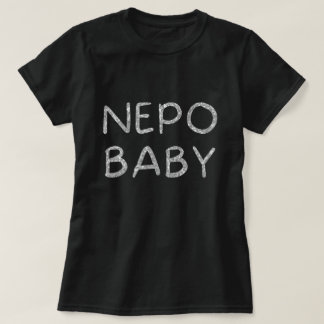 T-shirt Funny Nepo Baby Parties scintillant