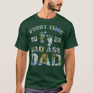 T-shirt Funny New Dad of Girl Est 2022