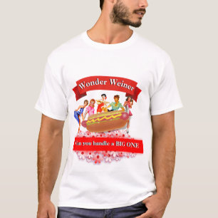T-shirt Funny Novelty Graphic WONDER WEINER