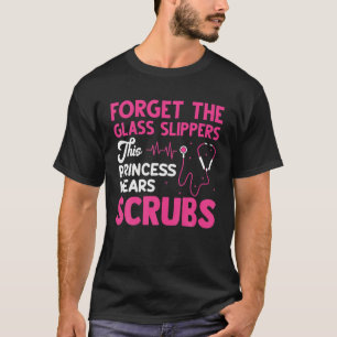 T-shirt Funny Nurse Art For Women Girls RN Week Ca Médical
