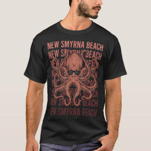 T-shirt Funny Octopus New Smyrna Beach