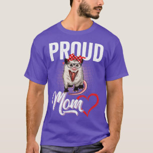 T-shirt Funny Opossum Proud Mom Vintage Possum