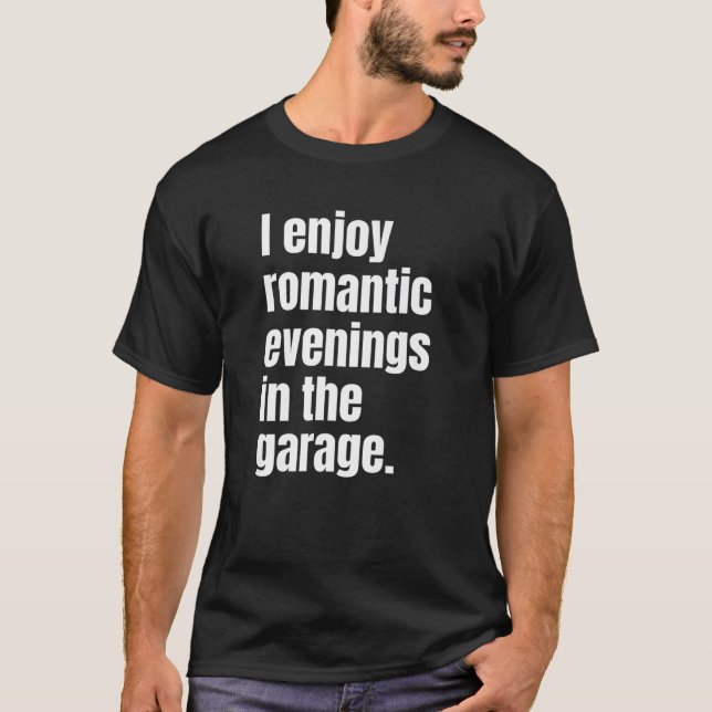 T-shirt Funny Papa Garage Mécanique Outils Sarcastique Pèr (Devant)