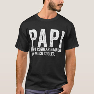 T-shirt Funny Papi/Grand-père