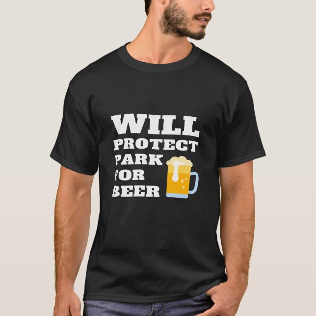T-shirt Funny Park Ranger Cadeau Pour Les Femmes Protéger  (Devant)