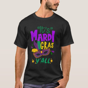 T-shirt Funny Party  Idea Flamingo Mardi Gras