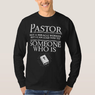 T-shirt Funny Pastor Venin For Men Cool Christian Church