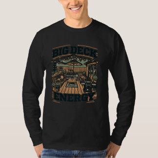 T-shirt Funny Patio Griller Fumées Viande Extérieur Viande