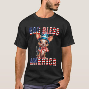 T-shirt Funny Patriotic Chihuahua