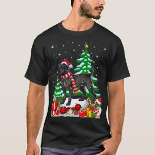 T-shirt Funny Patterdale Terrier Dog Christmas Tree