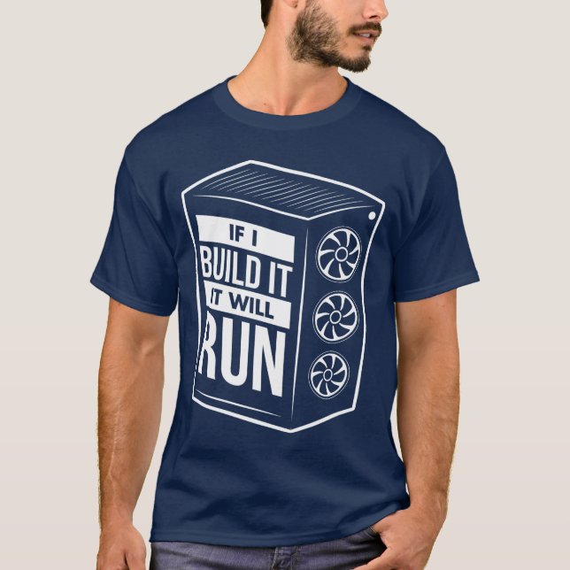 T-shirt Funny PC Builder Computer Builder PC Gamer Gift gi (Devant)