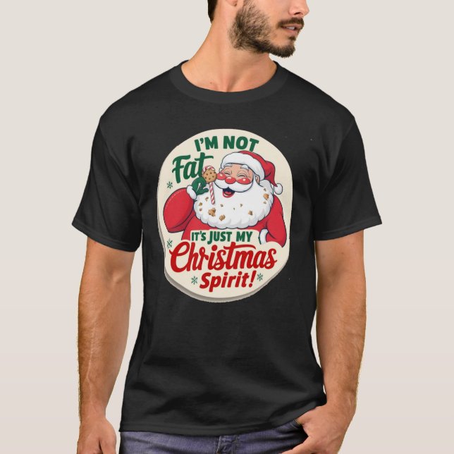 T-shirt Funny Père Noël (Devant)