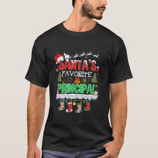 T-shirt Funny Père Noël est le principal favori Noël Père 