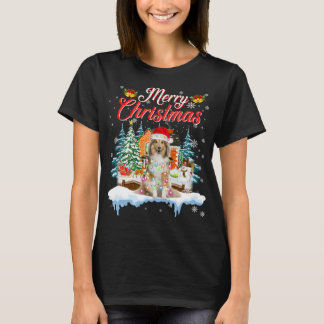 T-shirt Funny Père Noël Sheltie Dog Joyeux Noël