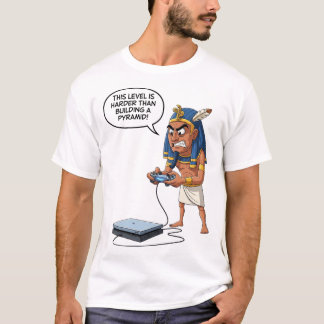 T-shirt Funny Pharaoh Gamer