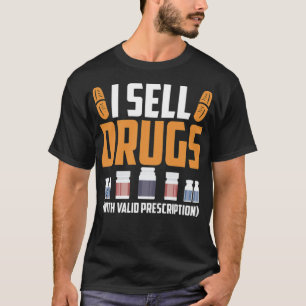 T-shirt Funny Pharmacy Technicien en pharmacie Médicale Te