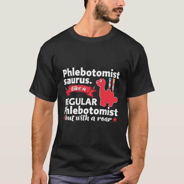 T-shirt Funny Phlebotomiste Phlebotomie Tech Rn Nurse Lab  (Devant)