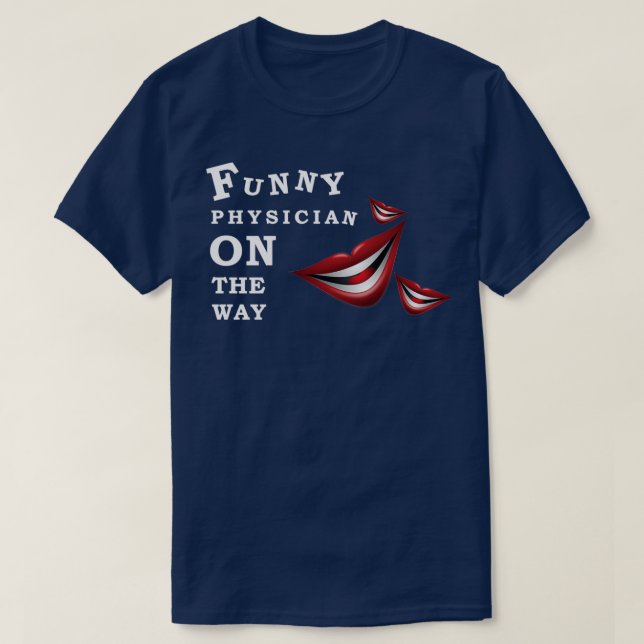 T-shirt Funny Physician Associé (Design devant)