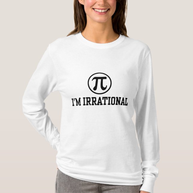 T-shirt Funny Pi (Devant)