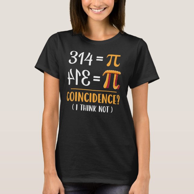 T-shirt Funny Pi Day Pie Math Enseignants Chemises, Pi Sym (Devant)