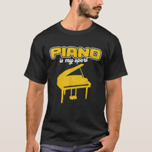 T-shirt Funny Pianist Musicien Cadeau Musique classique Pi