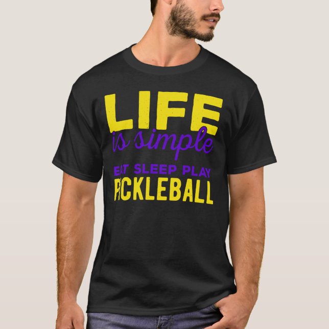 T-shirt Funny Pickleball (Devant)