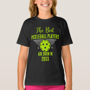T-shirt Funny Pickleball Nom personnalisé Anniversaire Dat