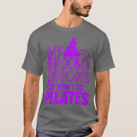 Funny Pilates Halloween Gym Eercise Witches Hat Br