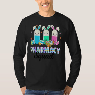 T-shirt Funny Pills Pharmacie Squad Pharmaciste Vie Pâques