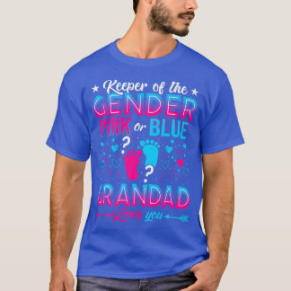T-shirt Funny Pink Or Blue Grandad Loves You Gender Reveal