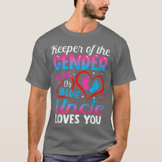 T-shirt Funny Pink or Blue Uncle Vous Aime Sexe Révéler C