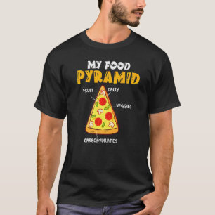 T-shirt Funny Pizza Fast Food Pie mangeur Foody My Food Py
